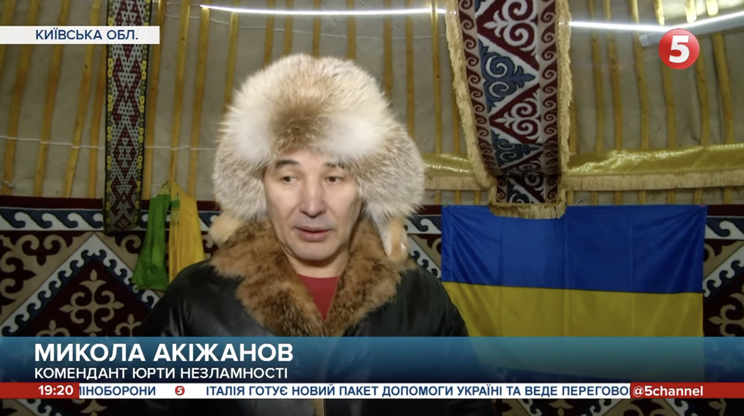 Казахстанские бизнесмены начали устанавливать в Украине "юрты несокрушимости".